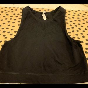 Lululemon Black Crop Top